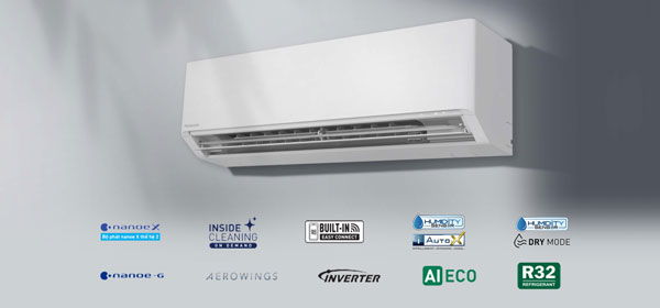 Dòng máy lạnh Panasonic một chiều Inverter cao cấp (U-BKH-8)